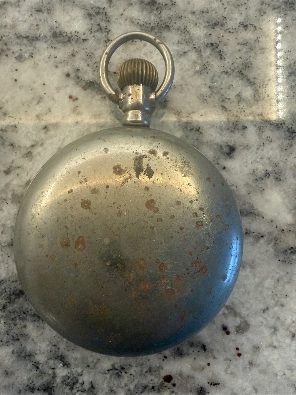 Waltham Men's Pocket Watch - White Dial, Silver-Tone Case - Picture 2 of 4